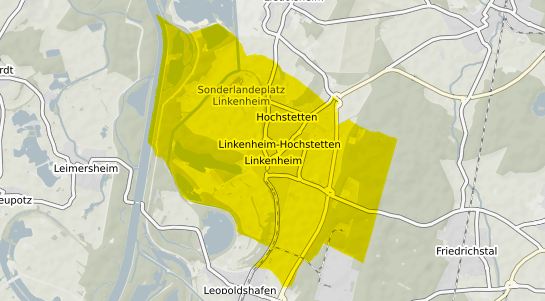 Immobilienpreisekarte Linkenheim Hochstetten